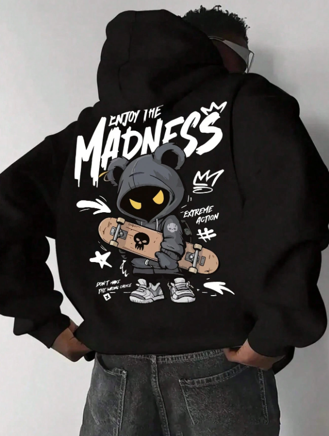 Men’s Graphic Streetwear Hoodie